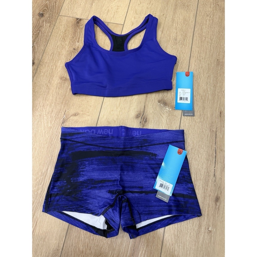 New‎ Balance Sports Bra And Compression Shorts Women's Small Bundle